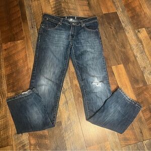 2009 Paper Denim & Cloth blue jeans, size 8